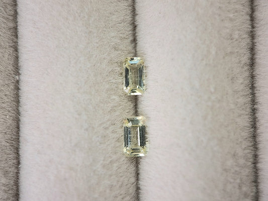 SET2-yeAP-33　イエローアパタイト2石セット　計0.64ct