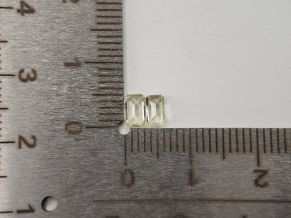 SET2-yeAP-33　イエローアパタイト2石セット　計0.64ct