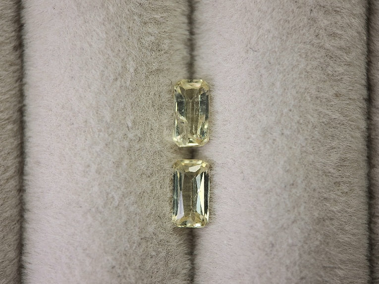 SET2-yeAP-34　イエローアパタイト2石セット　計0.83ct