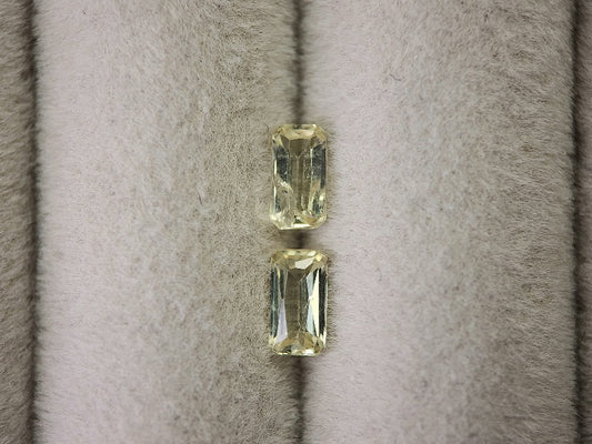 SET2-yeAP-34　イエローアパタイト2石セット　計0.83ct
