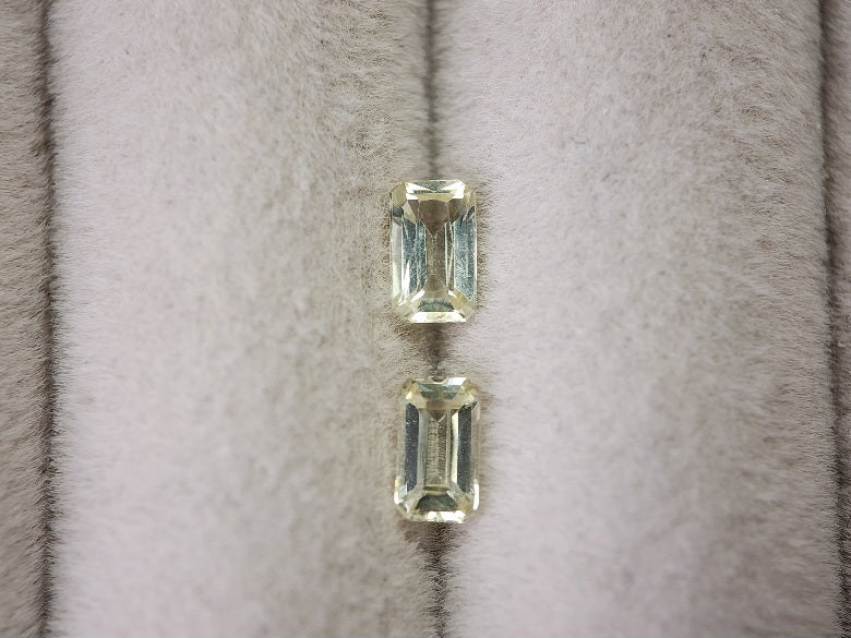 SET2-yeAP-36　イエローアパタイト2石セット　計0.81ct