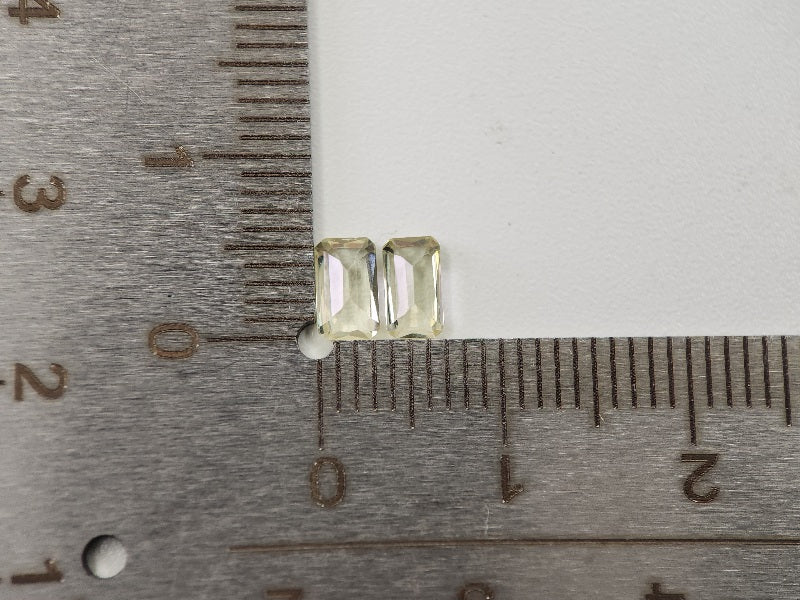 SET2-yeAP-36　イエローアパタイト2石セット　計0.81ct