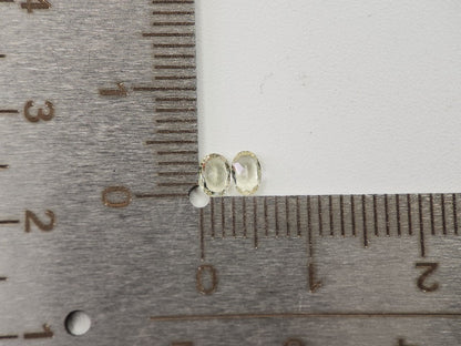 SET2-yeAP-45　イエローアパタイト2石セット　計0.33ct