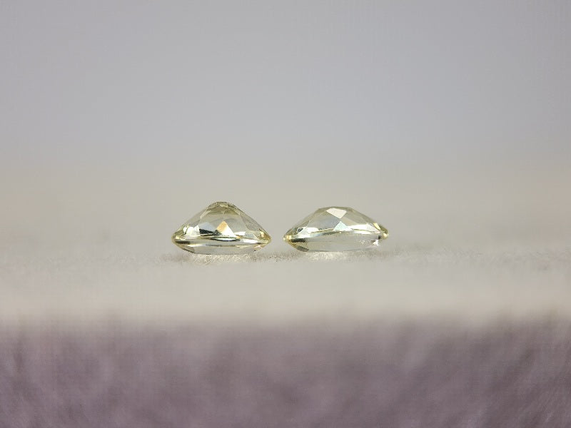 SET2-yeAP-46　イエローアパタイト2石セット　計0.43ct