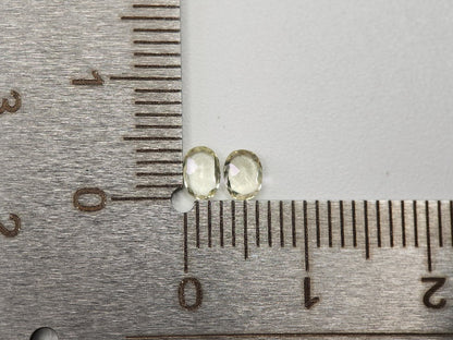 SET2-yeAP-46　イエローアパタイト2石セット　計0.43ct
