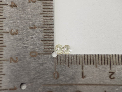 SET2-yeAP-47　イエローアパタイト2石セット　計0.28ct