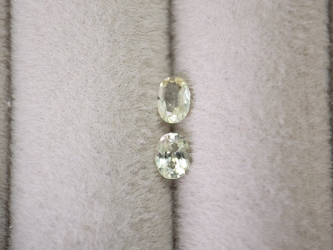 SET2-yeAP-46　イエローアパタイト2石セット　計0.43ct