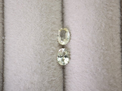 SET2-yeAP-46　イエローアパタイト2石セット　計0.43ct