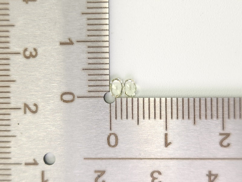 SET2-yeAP-53　イエローアパタイト2石セット　計0.21ct