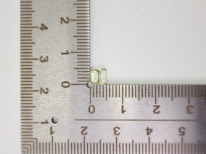 SET2-yeAP-23　イエローアパタイト2石セット　計0.43ct