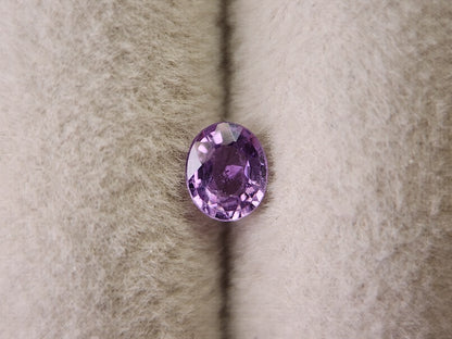 puSA-8　パープルサファイア(カザフスタン産)　0.45ct