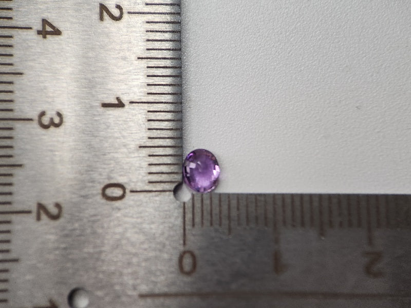puSA-8　パープルサファイア(カザフスタン産)　0.45ct