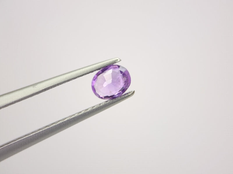 puSA-10　パープルサファイア(カザフスタン産)　0.38ct