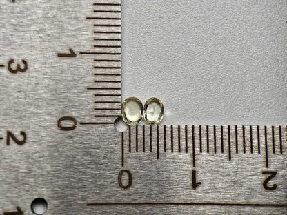 SET2-yeAP-49　イエローアパタイト2石セット　計0.36ct
