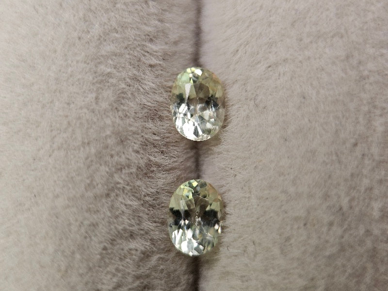 SET2-yeAP-51　イエローアパタイト2石セット　計0.43ct