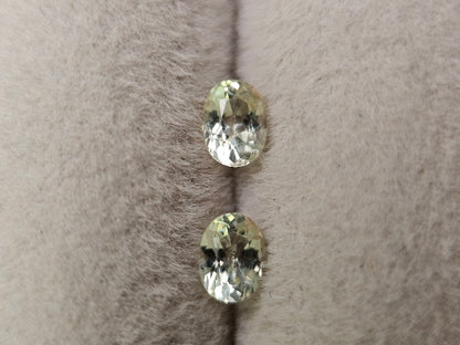 SET2-yeAP-51　イエローアパタイト2石セット　計0.43ct