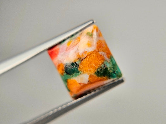OCTRQ-4　オイスターコッパーターコイズ　3.90ct