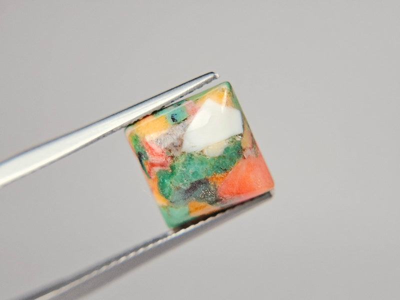 OCTRQ-5　オイスターコッパーターコイズ　3.90ct