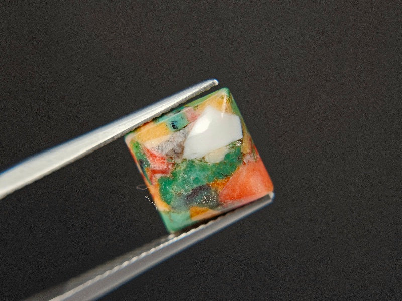 OCTRQ-5　オイスターコッパーターコイズ　3.90ct