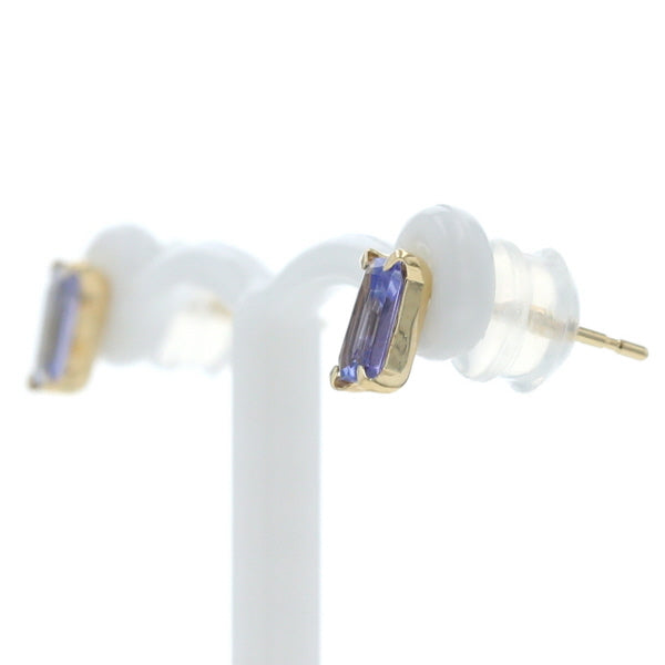- LUMIS from toyoloose - K18 タンザナイト 3×5 0.40ct  ピアス