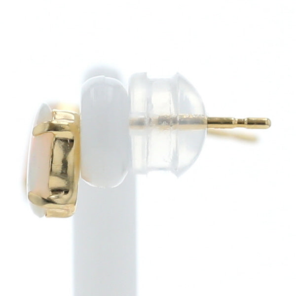 - LUMIS from toyoloose - K18 オパール 4×6 0.50ct  ピアス