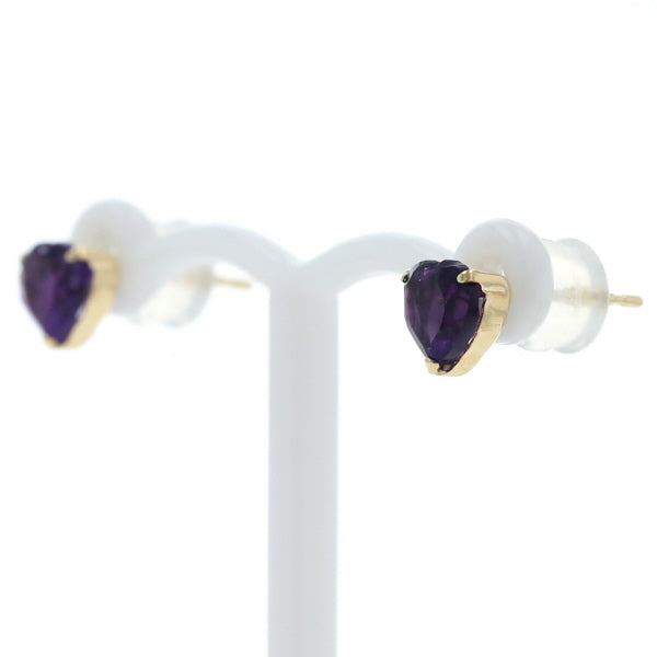 - LUMIS from toyoloose - K18 アメジスト 5mm 0.80ct ピアス