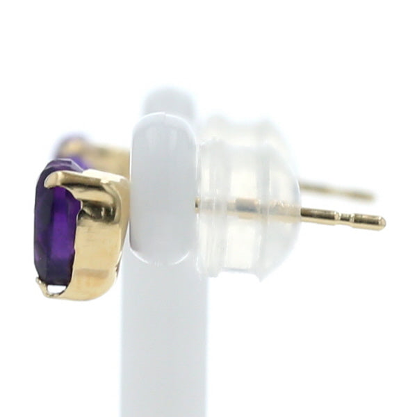 - LUMIS from toyoloose - K18 アメジスト 5mm 0.80ct ピアス