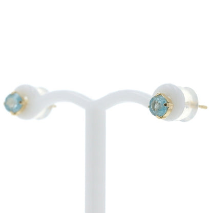 - LUMIS from toyoloose - K18 ブルージルコン 3.5mm 0.40ct