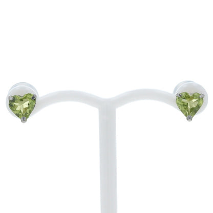 - LUMIS from toyoloose - PT900 ペリドット 5mm 0.70ct  ピアス