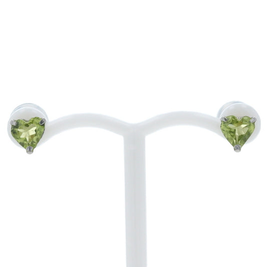 - LUMIS from toyoloose - PT900 ペリドット 5mm 0.70ct  ピアス