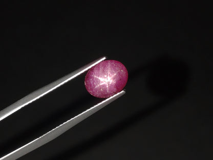 0114-1　パープルスターサファイア　2.27ct