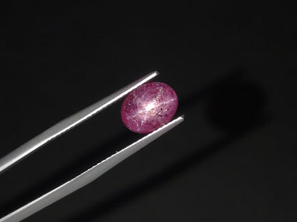 0114-2　パープルスターサファイア　2.11ct