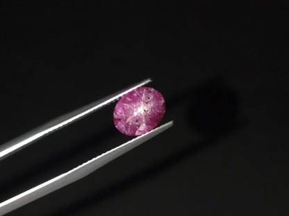 0114-5　パープルスターサファイア　2.81ct