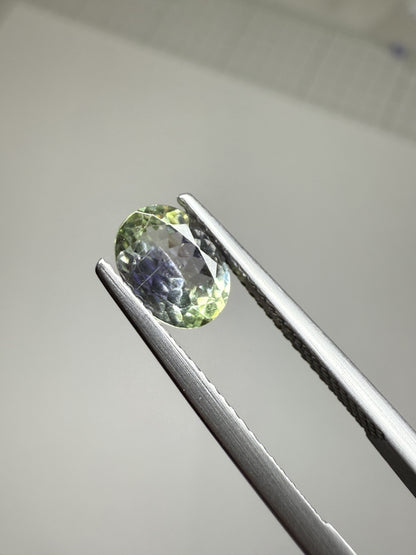 0040　バイカラータンザナイト　1.25ct