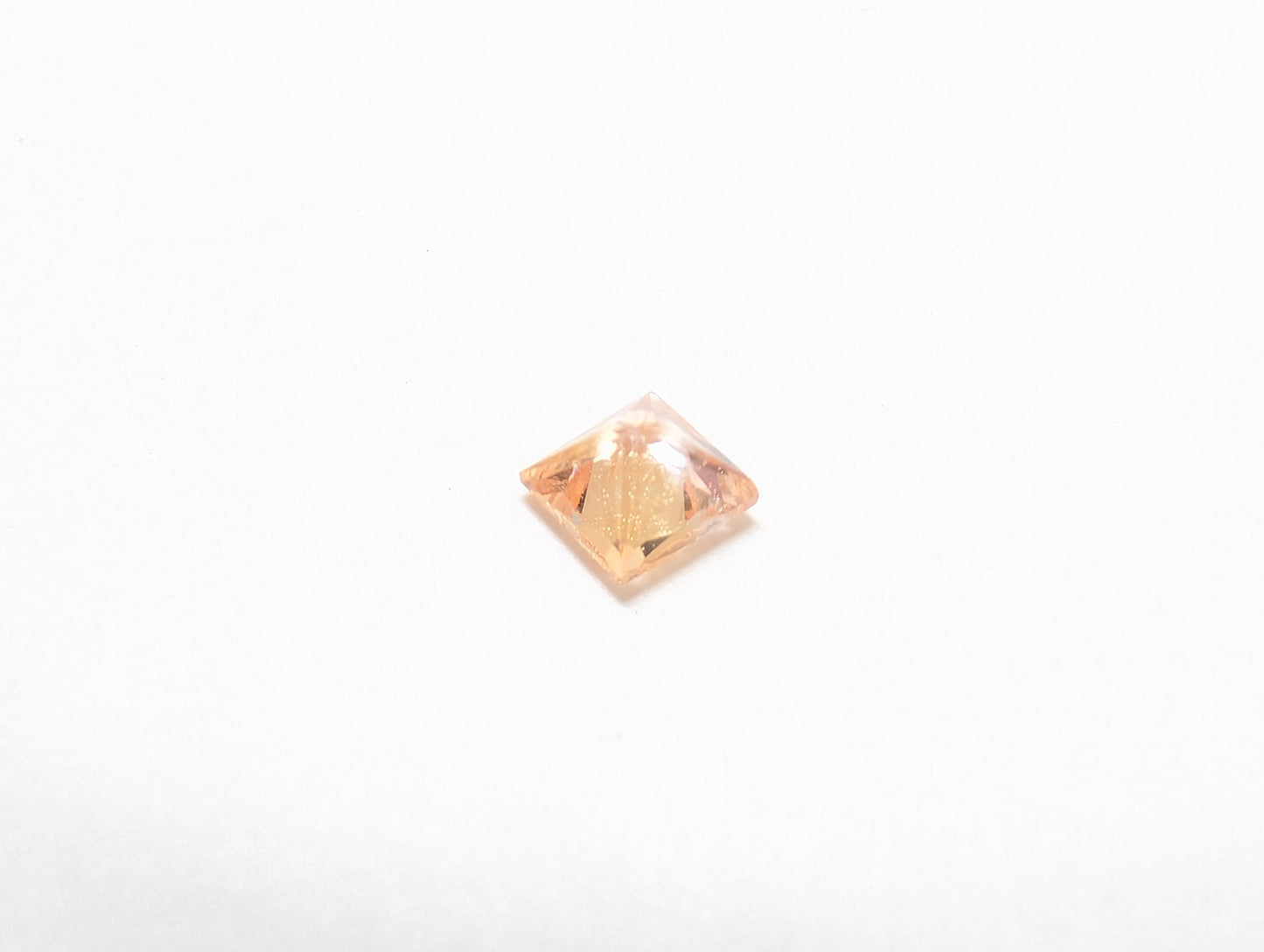 0167　スクエアカットのサファイア　0.25ct