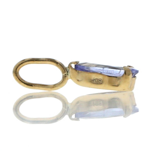 - LUMIS from toyoloose - K18 タンザナイト 3×5 0.20ct トップ