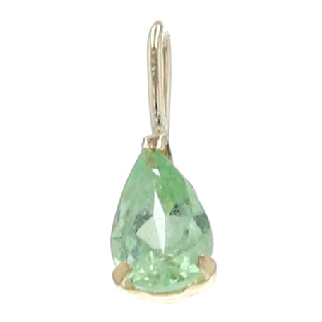 - LUMIS from toyoloose - K18 ミントガーネット 3×5 0.20ct トップ