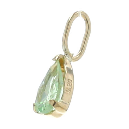 - LUMIS from toyoloose - K18 ミントガーネット 3×5 0.20ct トップ
