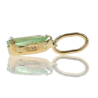 - LUMIS from toyoloose - K18 ミントガーネット 3×5 0.20ct トップ