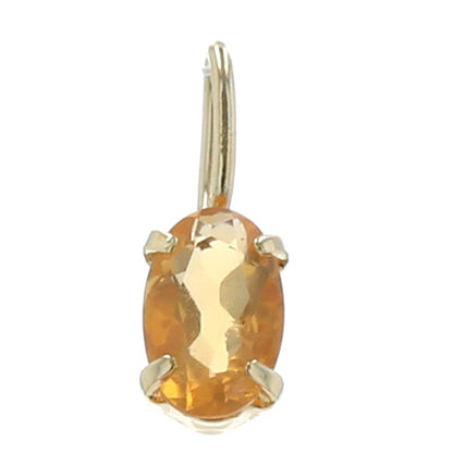 - LUMIS from toyoloose - K18 ファイアオパール 3×5 0.10ct トップ