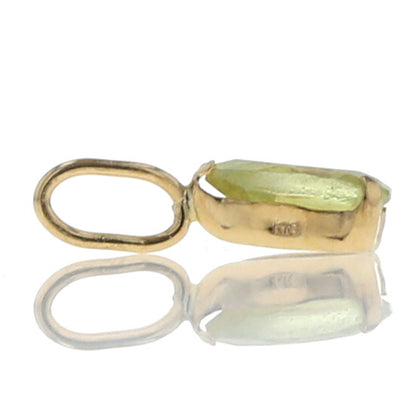 - LUMIS from toyoloose - K18 スフェーン 3×5 0.20ct トップ