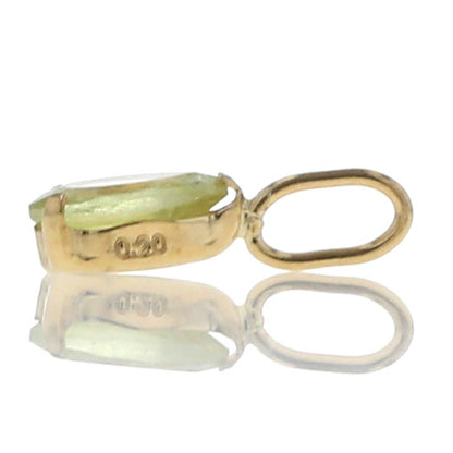 - LUMIS from toyoloose - K18 スフェーン 3×5 0.20ct トップ