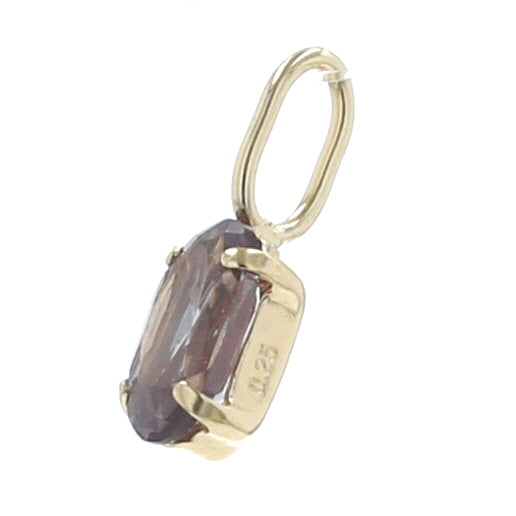 - LUMIS from toyoloose - K18 カラーチェンジガーネット 3×5 0.25ct トップ