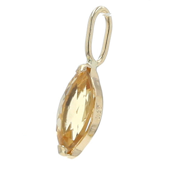 - LUMIS from toyoloose - K18 インペリアルトパーズ 3×6 0.25ct トップ