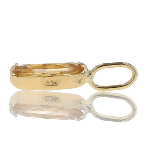 - LUMIS from toyoloose - K18 インペリアルトパーズ 3×6 0.25ct トップ