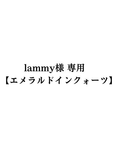 lammy様 専用　 【エメラルドインクォーツ】