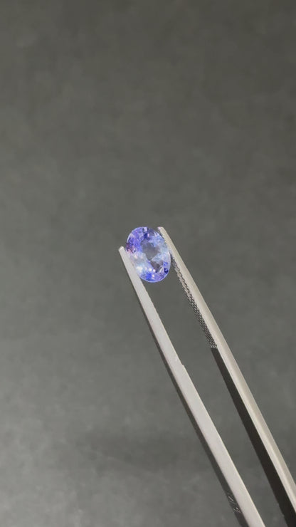 0041　バイカラータンザナイト 1.26ct