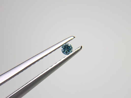 blDM-t-13　ブルーダイヤモンド(トリートメント)　0.03ct