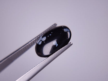 【500円均一】11/24正午まで　スノーフレークオブシディアン　3.39ct　9