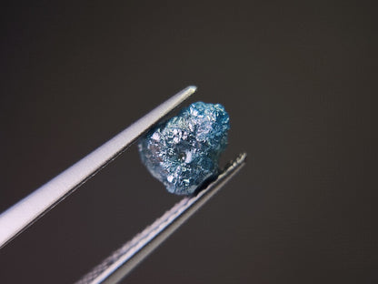 0869-2-2　ブルーダイヤモンド原石  1.66ct　